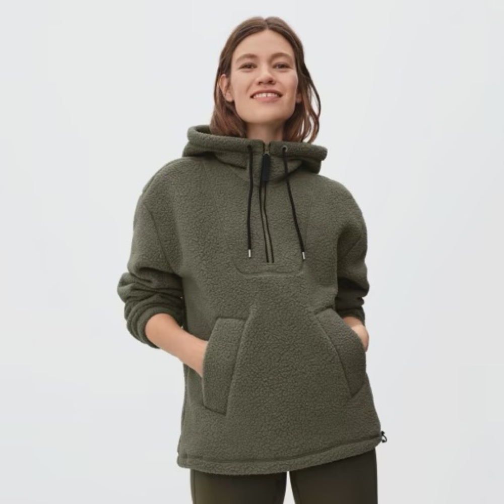 Oversized Everlane Fleece Hoodie
